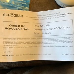 ECHOGEAR ♥️BRAND NEW!!!Outlet Shelf for Standard Outlets - Next-Gen Design